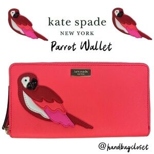 Kate Spade Parrot Talk The Talk Wallet
